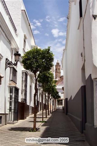 Straße in Medina Sidonia
